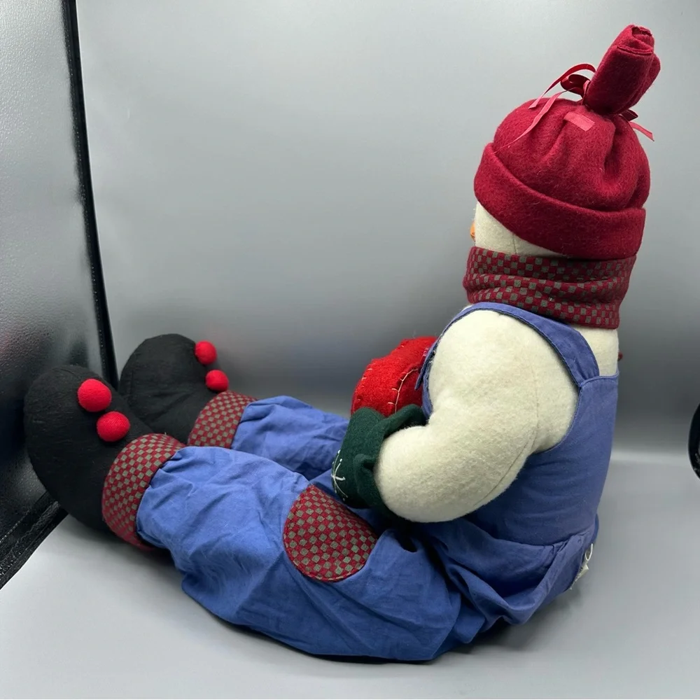 Snowman Door Draft Stopper Winter Accessories Decor